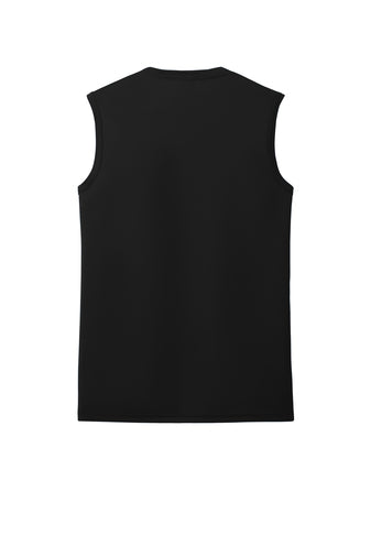Port & Co mpany Performance Sleeveless Tee - Jet Black