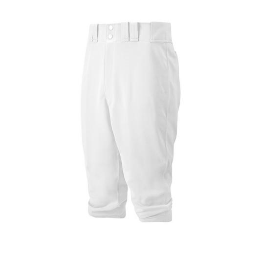 Men's Premier Short Baseball Pant - White