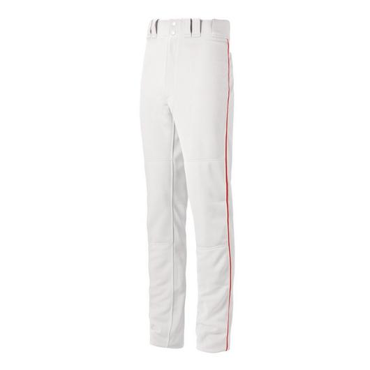 Men's Premier Pro Piped Baseball Pant G2 - White/Red