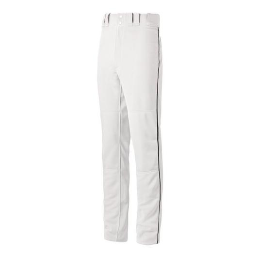 Youth Premier Pro Piped Baseball Pant G2- White/Black