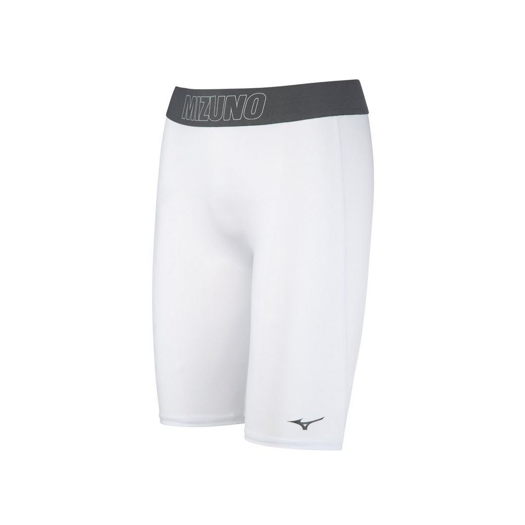 Women's Compression Sliding Short - White