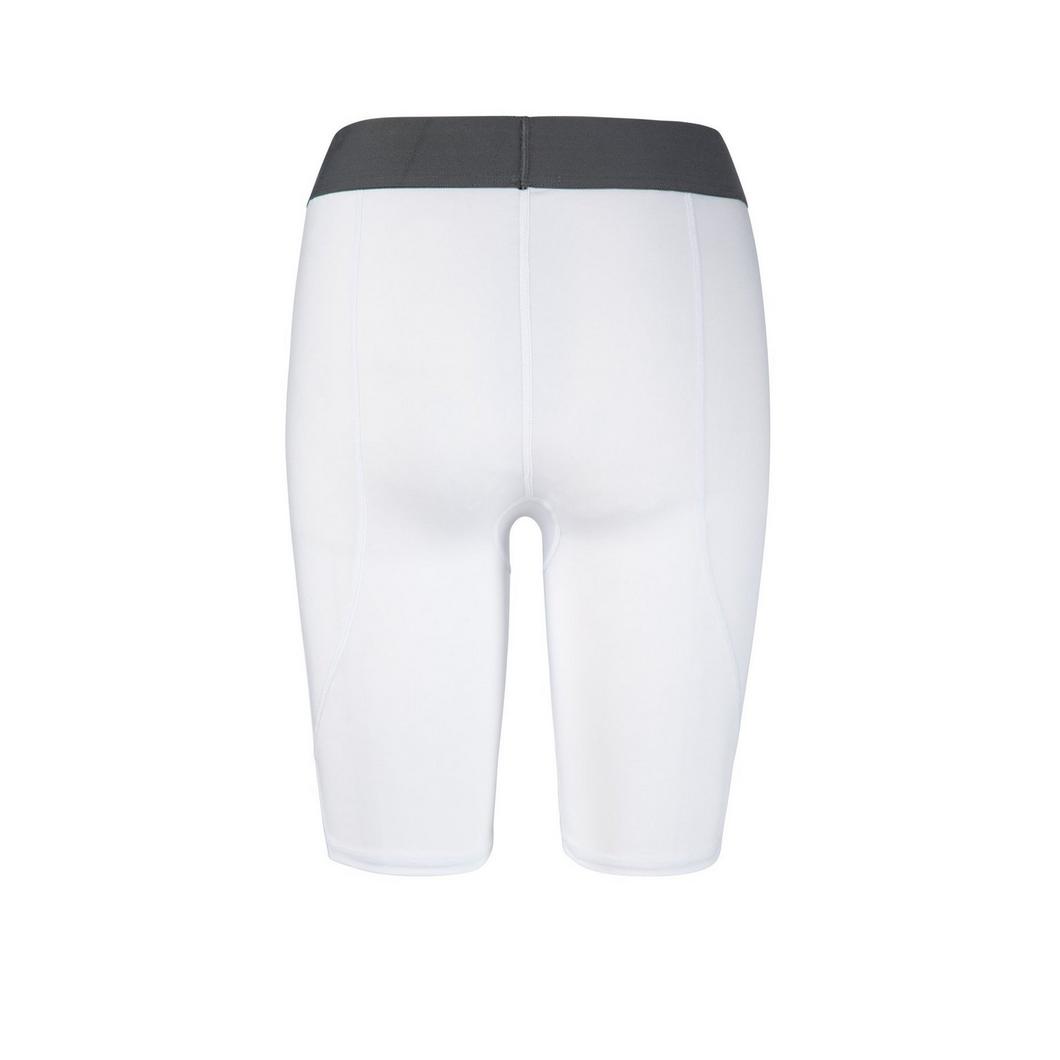 Women's Compression Sliding Short - White