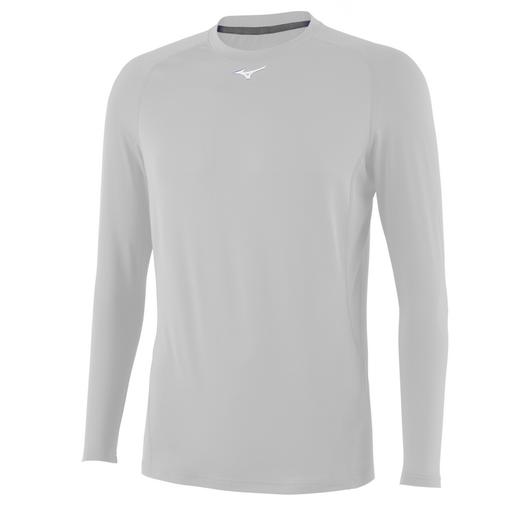 Men's Long Sleeve Compression Top - White