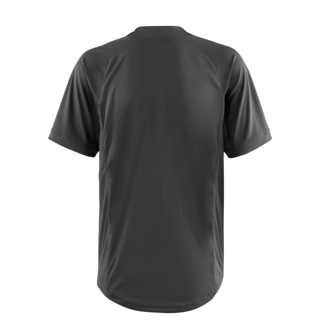 NXT 1-Button Baseball Jersey - Black