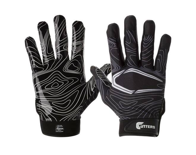Game Day Receiver Gloves - Black (TOPO)