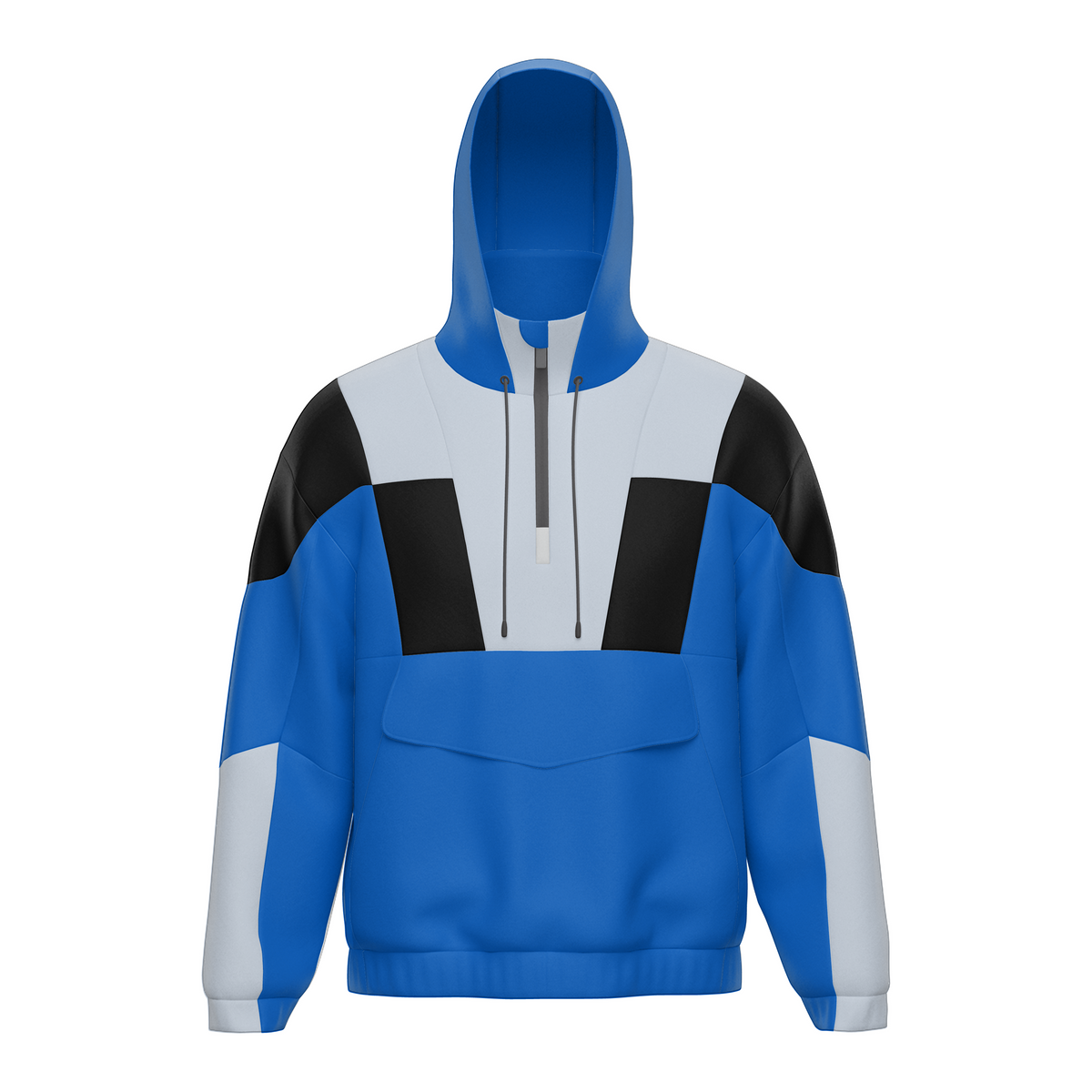 Retro Pullover Hooded Jacket