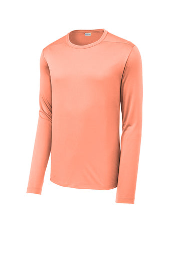 Sport-Tek® Posi-UV® Pro Long Sleeve Tee - Soft Coral