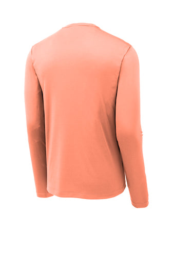 Sport-Tek® Posi-UV® Pro Long Sleeve Tee - Soft Coral