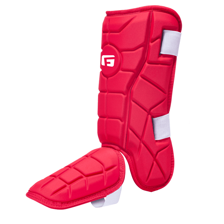 Elite Batter's Leg Guard (Red)