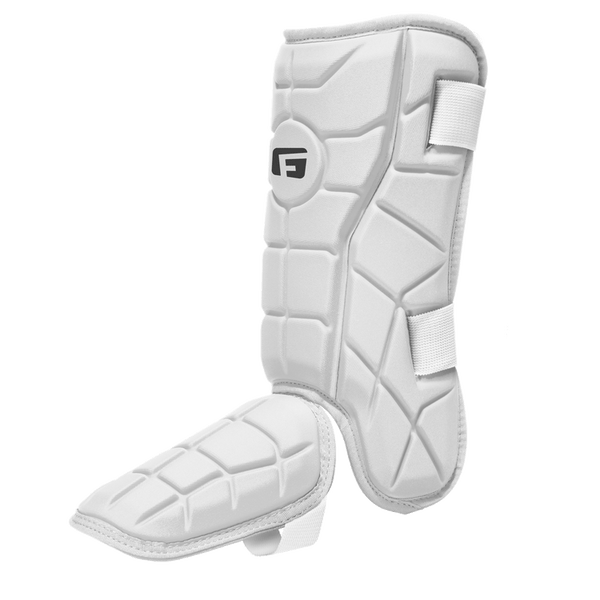 Elite Batter's Leg Guard (White)
