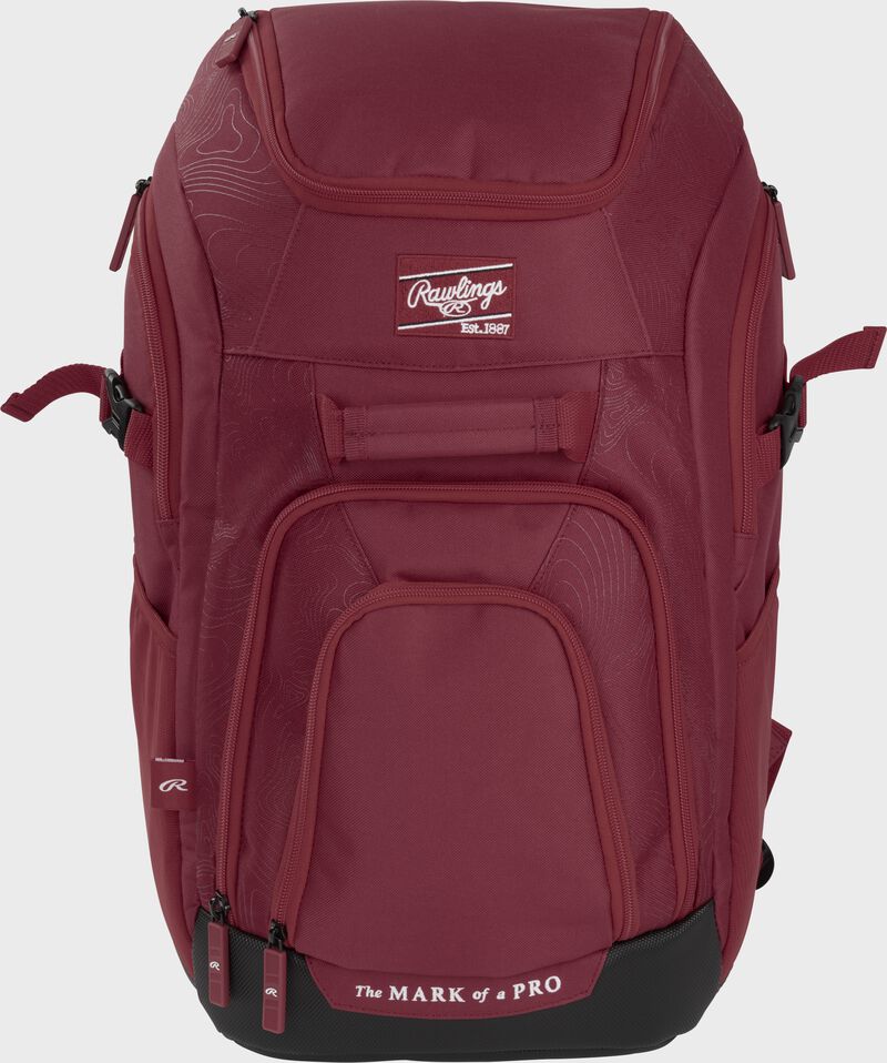 Franchise 2 Player's Baseball Backpack - Maroon
