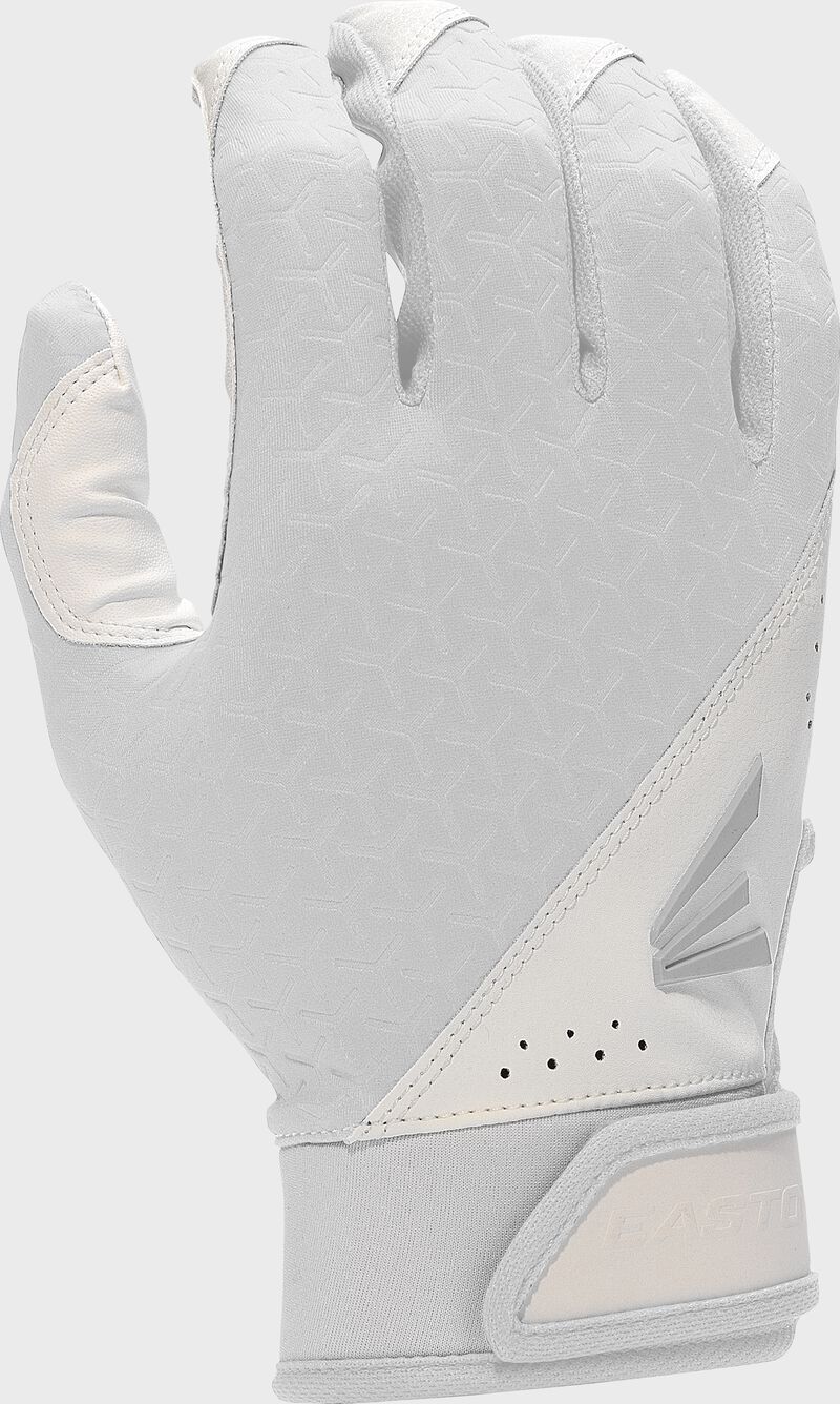 Girl's Fundamental Batting Gloves - White/White