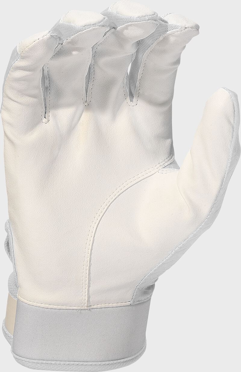 Girl's Fundamental Batting Gloves - White/White