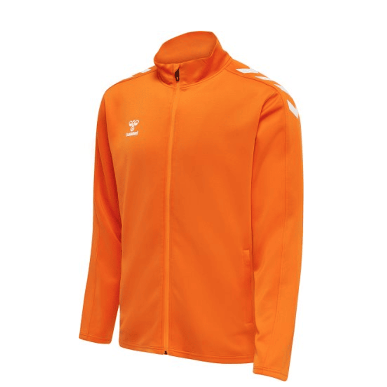 HMLCORE XK Poly Zip Sweat - Orange Tiger