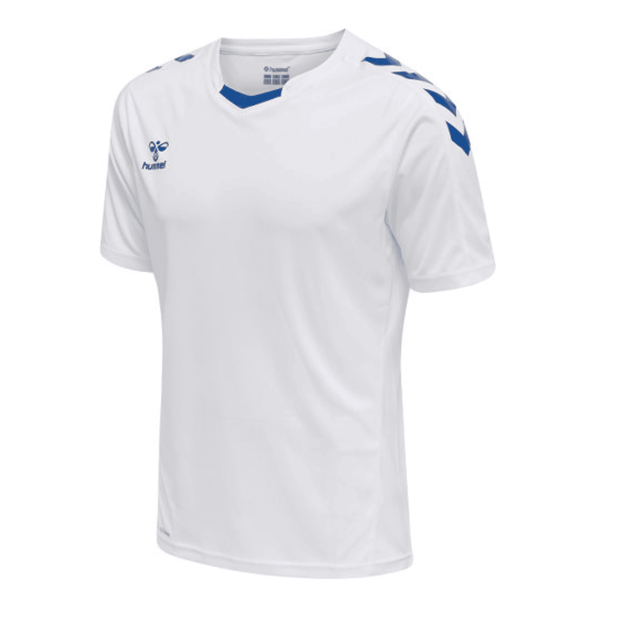 Short-Sleeved Sport Jersey - White/True Blue