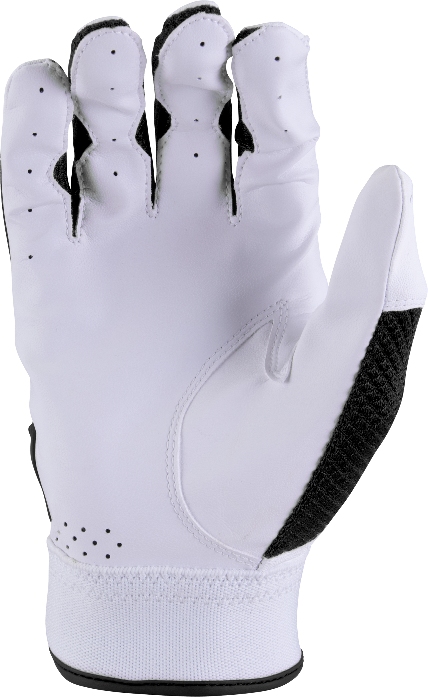 Code Adult Batting Glove - White/Black
