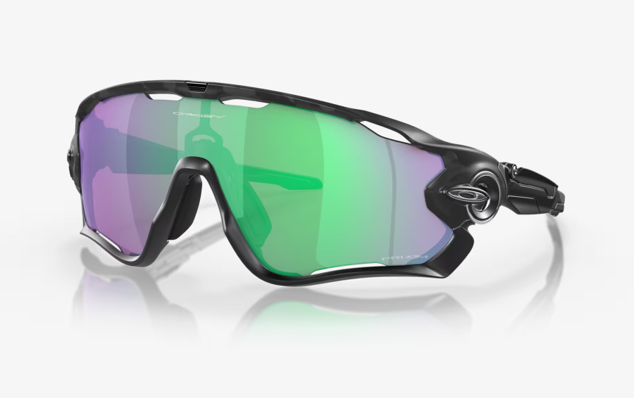 Jawbreaker (Prizm Road Jade Lenses / Matte Black Camo Frame)