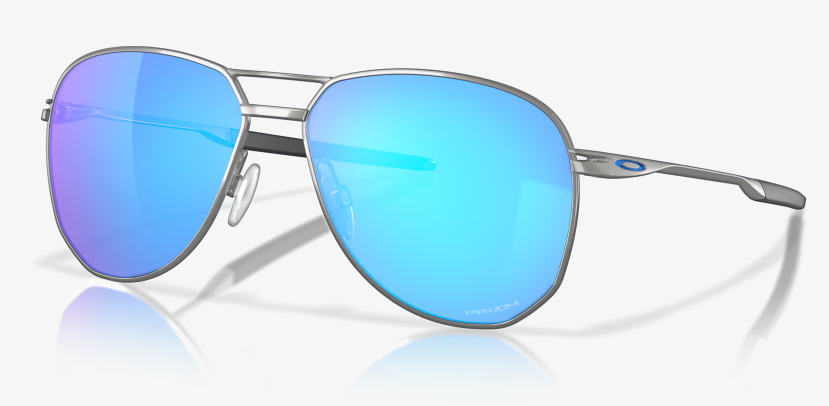 Contrail (Prizm Sapphire Lenses / Satin Chrome Frame)