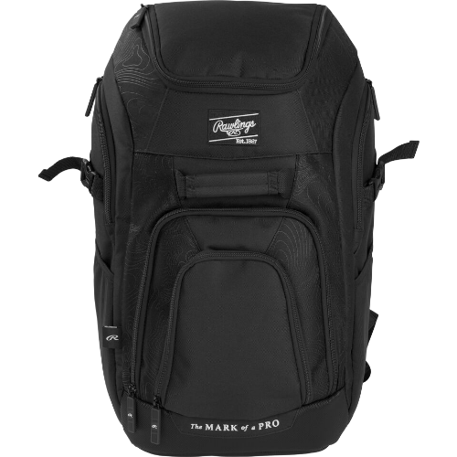 Franchise 2 Player's Baseball Backpack - Black