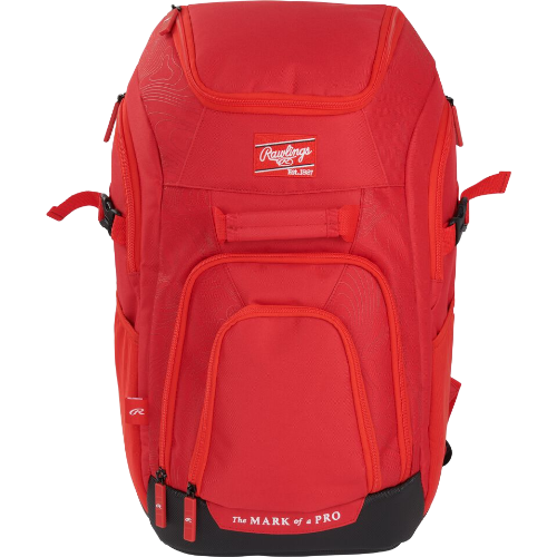 Franchise 2 Player's Baseball Backpack - Scarlet