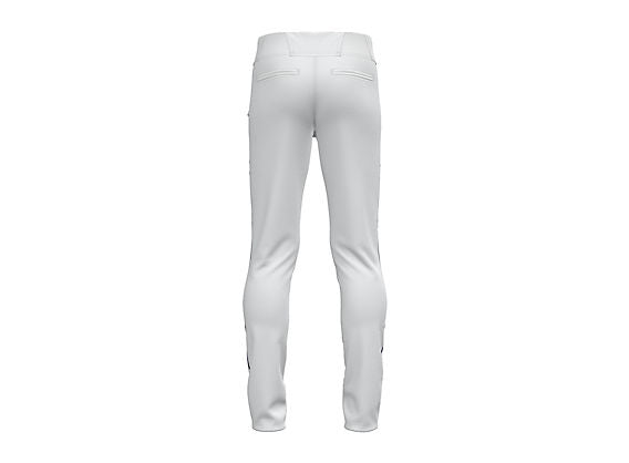 Youth Adversary 2.0 Tapered Piped Pant - White/Navy