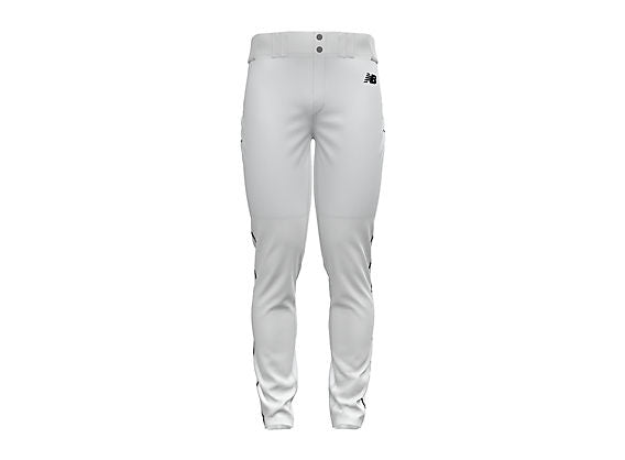 Youth Adversary 2.0 Tapered Piped Pant - White/Black