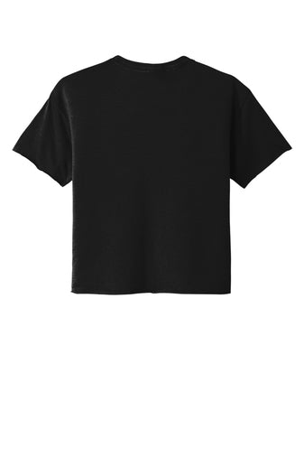 Next Level Apparel® Women’s Festival Cali Crop Tee -  Black