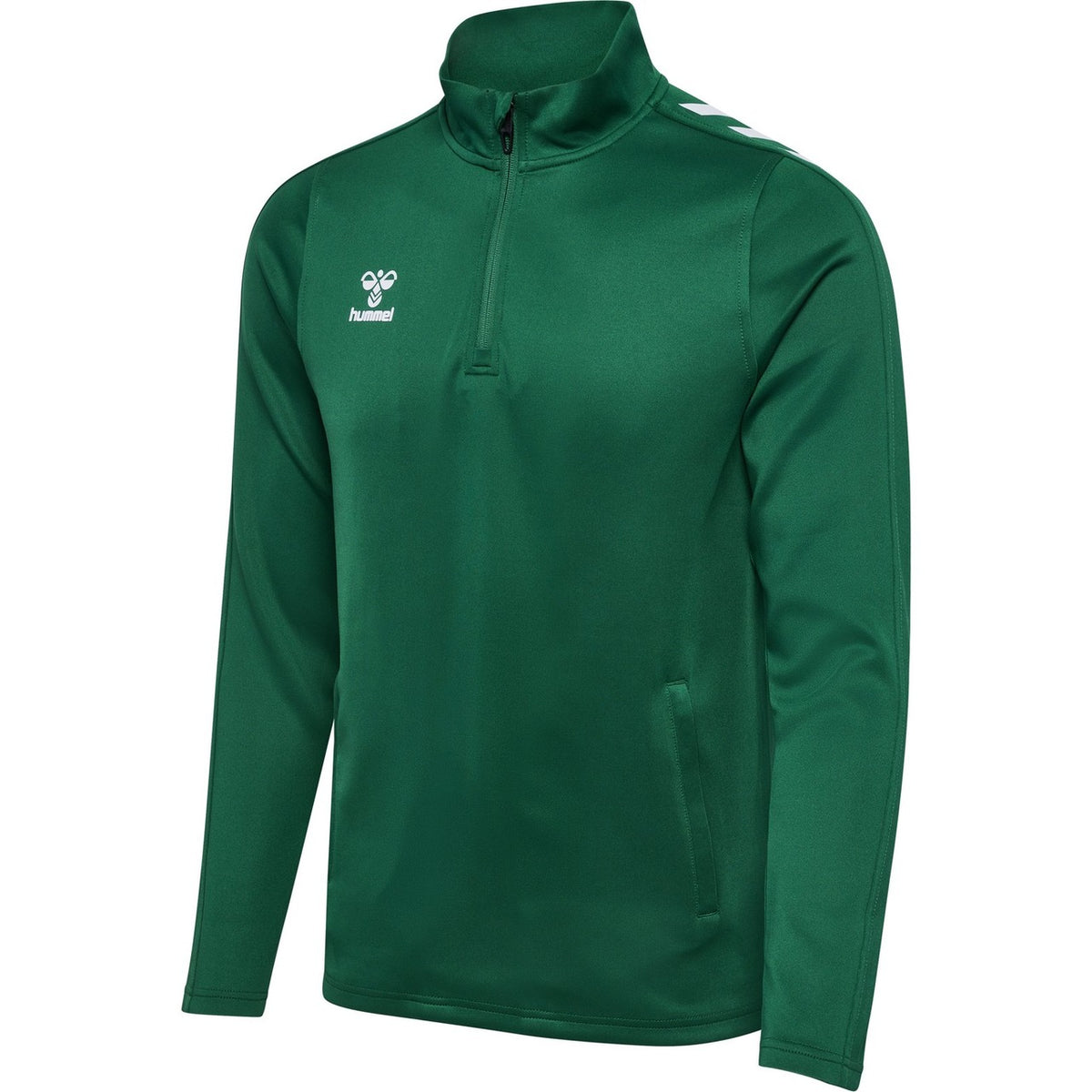 HMLCORE XK Half Zip Poly Sweat - Evergreen
