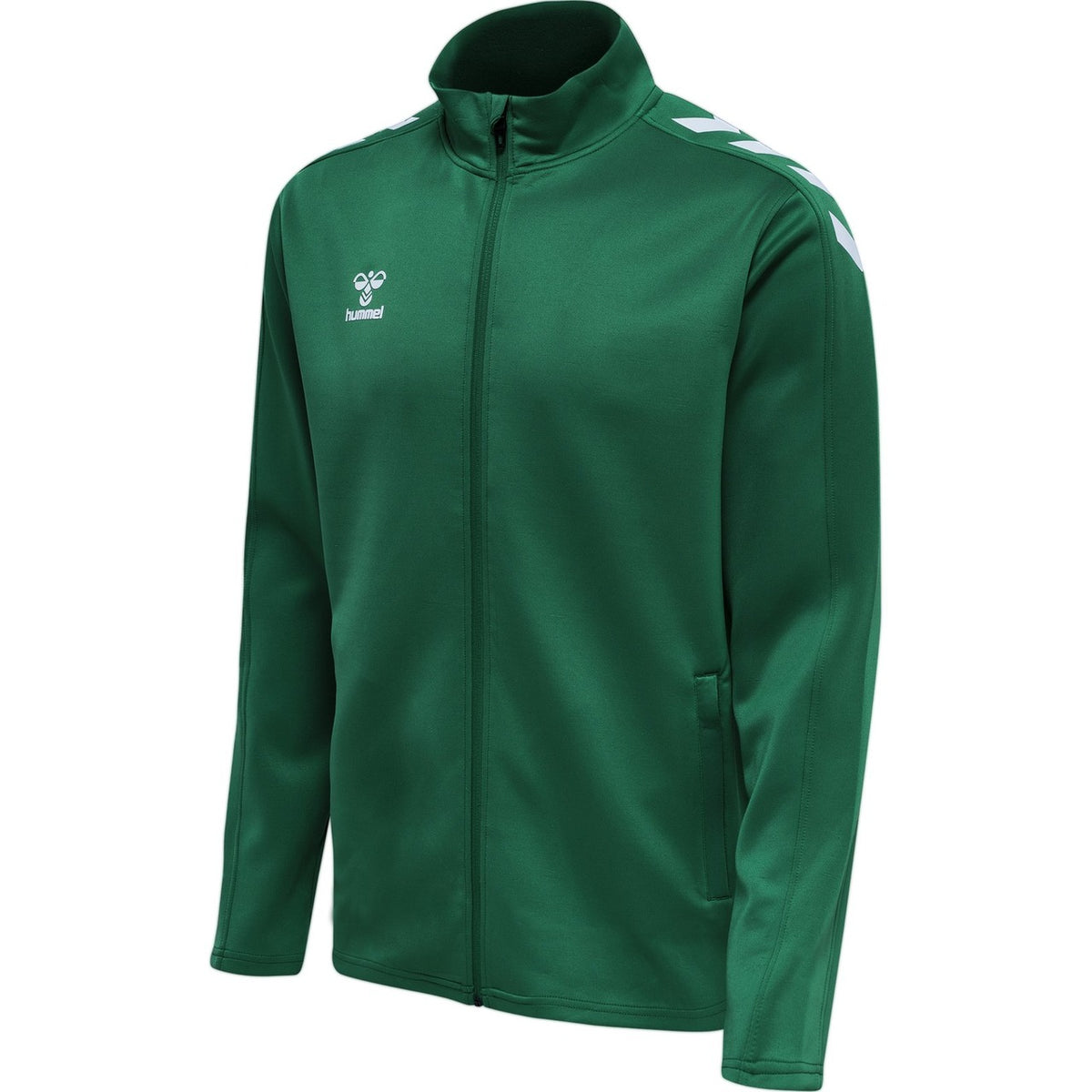 HMLCORE XK Poly Zip Sweat Woman - Evergreen