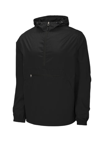 Sport-Tek ® Packable Anorak - Black