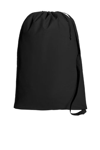 Port Authority® Core Cotton Laundry Bag - Black