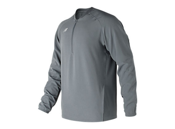 NB Mens Long Sleeve Batting Jacket - Gunmetal