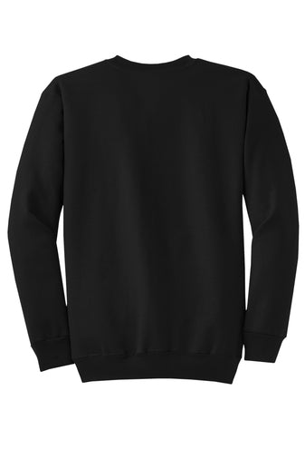 Port & Company® Core Fleece Crewneck Sweatshirt - Jet Black