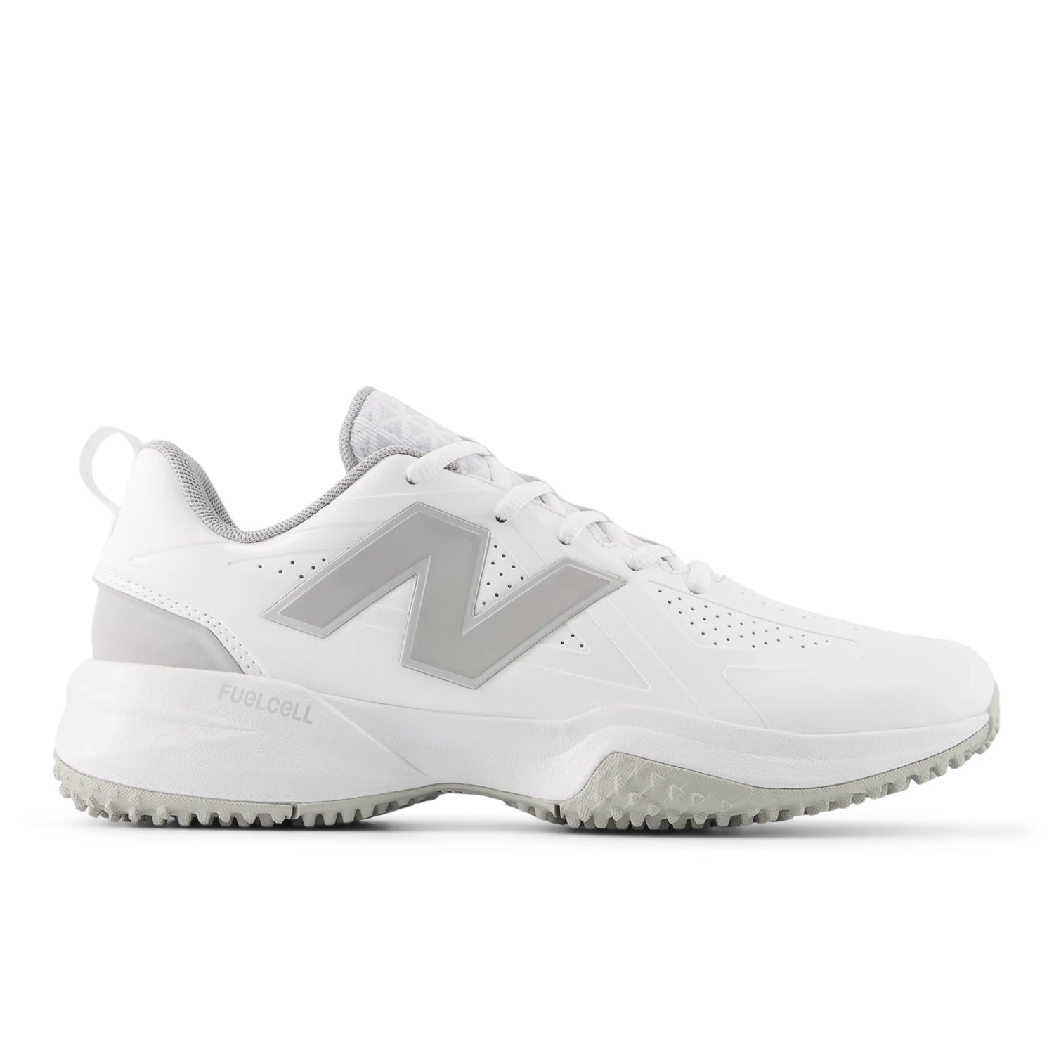 New Balance Fuse v5 Turf Trainer - White/Raincloud/White