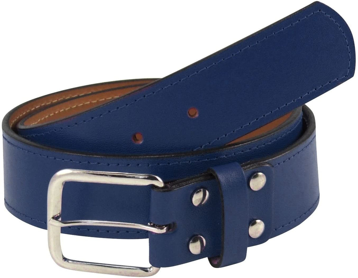 SAMPLE - Premium Leather Baseball Belt Softball Belt