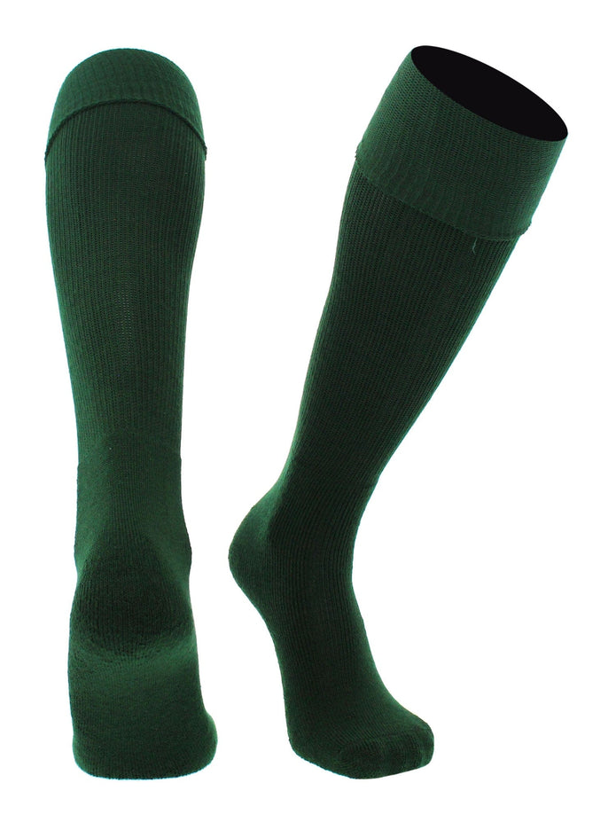 Adult Size Multisport Tube Socks - (Dark Green)