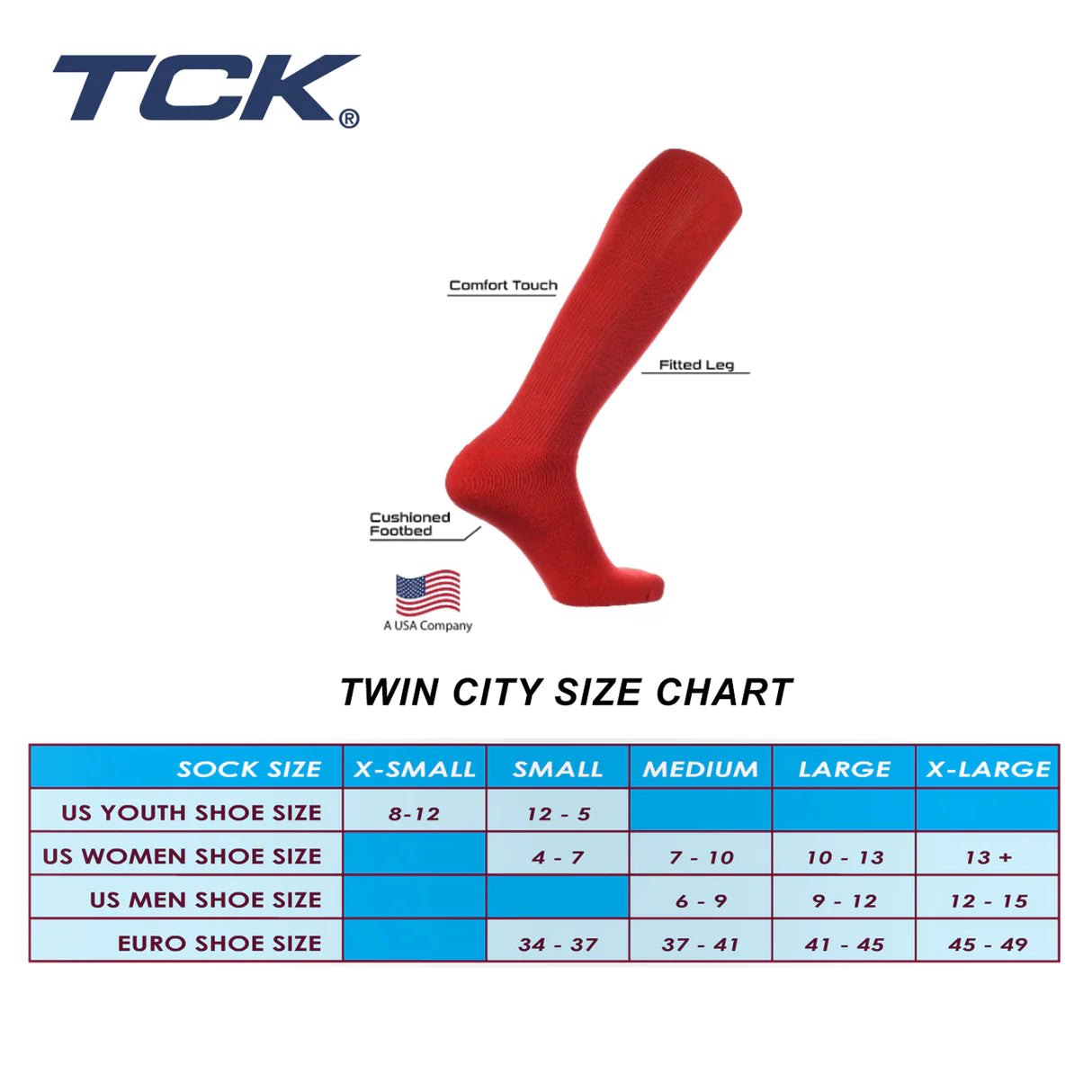 TCK Prosport OTC Sock - Gold
