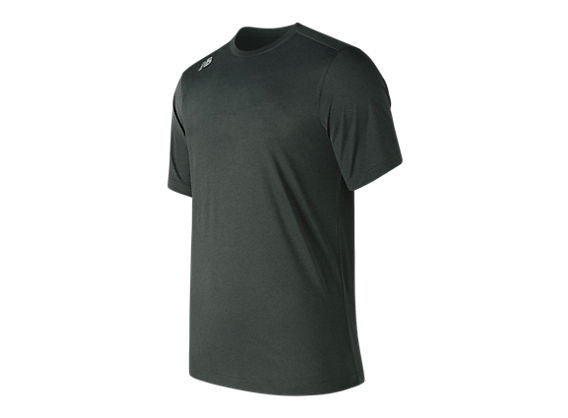 NB Mens Short Sleeve Tech Tee - Dark Heather