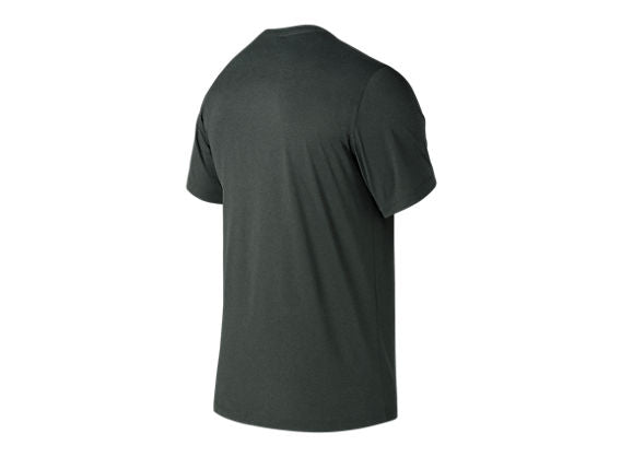 NB Mens Short Sleeve Tech Tee - Dark Heather