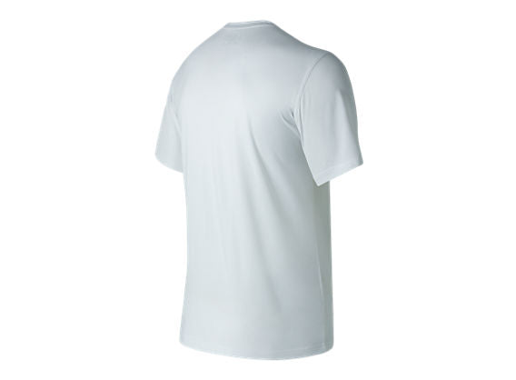 NB Mens Short Sleeve Tech Tee - White