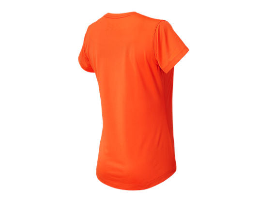 NB Womens Short Sleeve Tech Tee - Team Orange