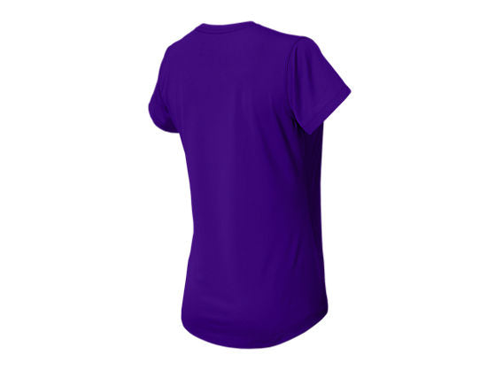 NB Womens Short Sleeve Tech Tee - Team Purple