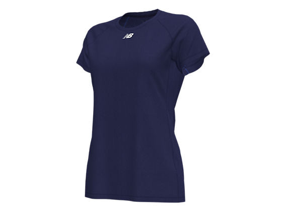 NB Womens Raglan Tech Tee - Team Navy