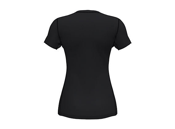 Womens Baselayer Short Sleeve Top - Team Black