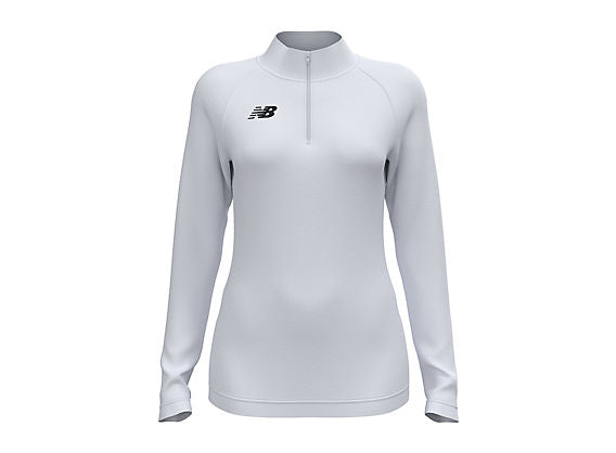 Women's Athletics Half Zip 2.0 (White)