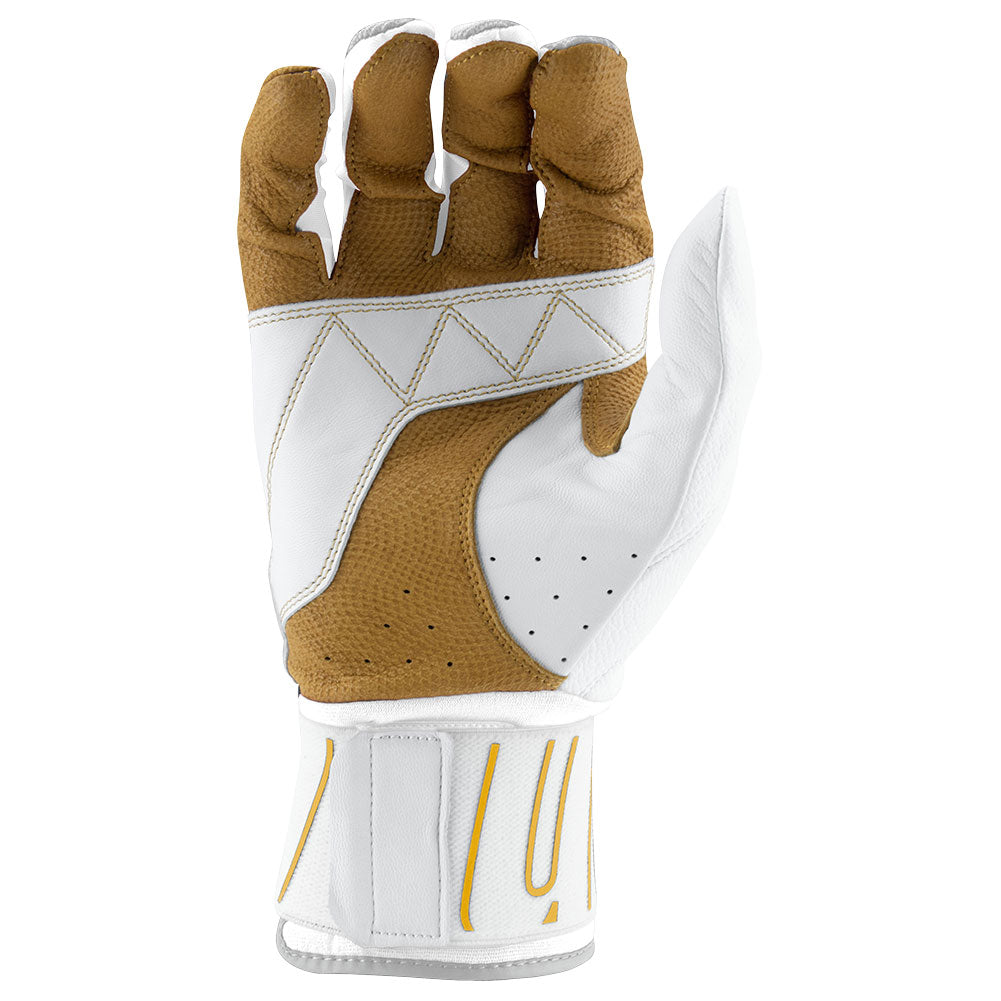 Blacksmith Full Wrap Batting Glove V2 - White/White