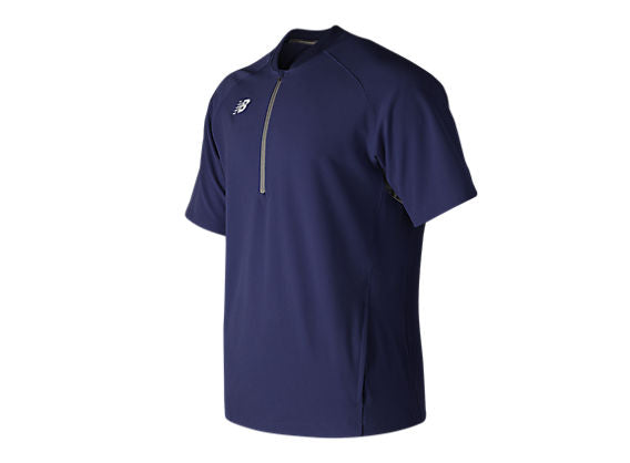 NB Youth Short Sleeve Batting Jacket - Team Navy
