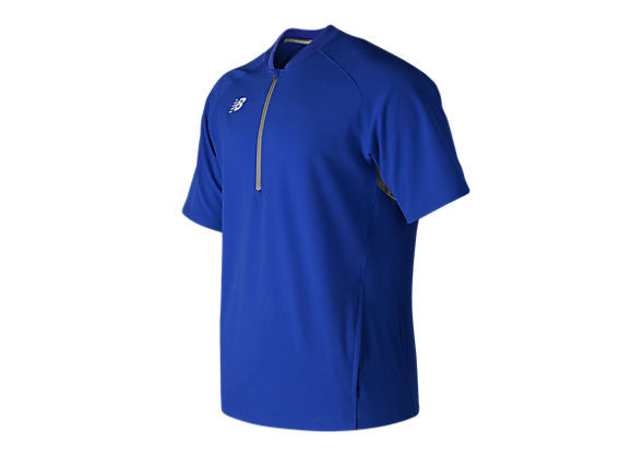NB Youth Short Sleeve Batting Jacket - Team Royal