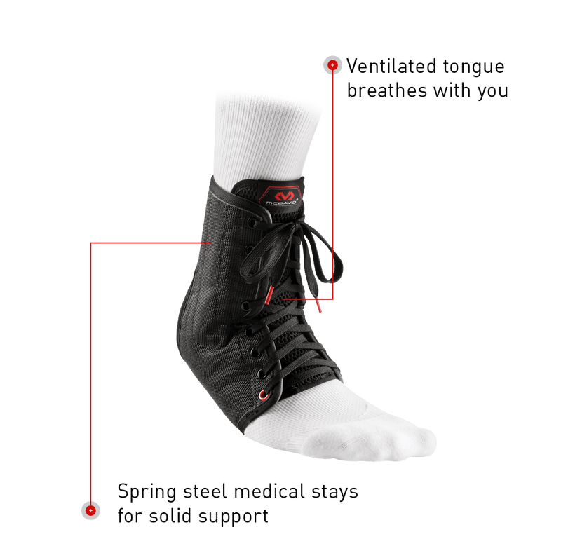 Ankle Brace / Lace / Up with Stays