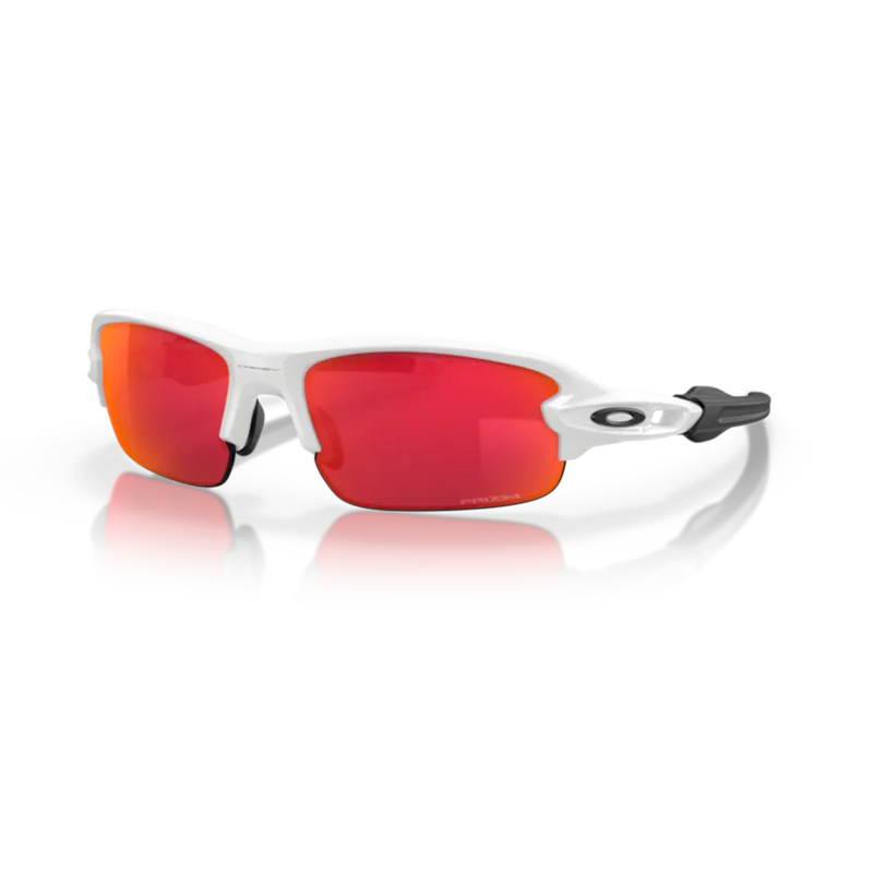 Flak® XXS (Youth Fit) (Polished White/ Prizm Field)